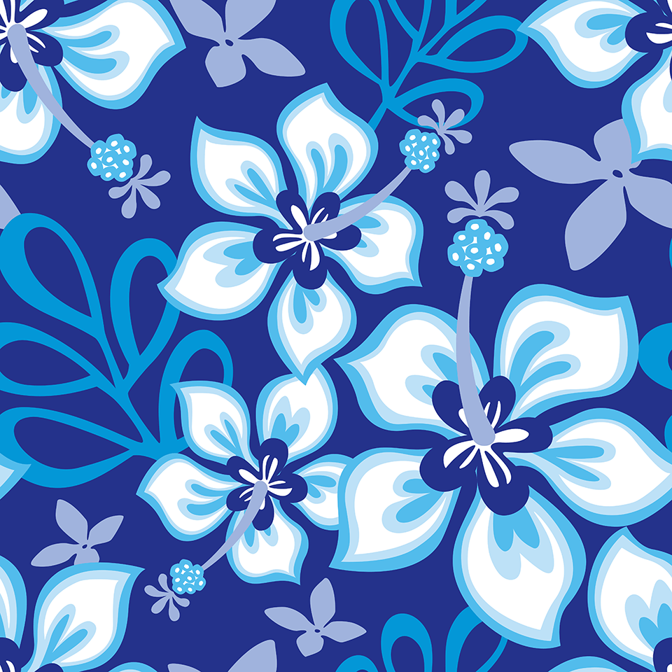 Blue flowers